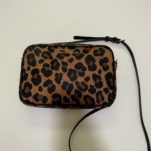 Michael Kors Leopard Print Crossbody bag
